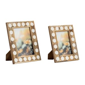 <b>Wholesale</b> Bone Inlay Photo <b>Frame</b> Handcrafted Decorative <b>Picture</b> <b>Frame</b> for Retail and Gift Stores Vertical Tabletop <b>Picture</b> <b>Frame</b> - Product Image 2
