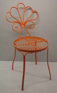 Chaises en métal de salle à manger, salon et hôtels - Product Image 4