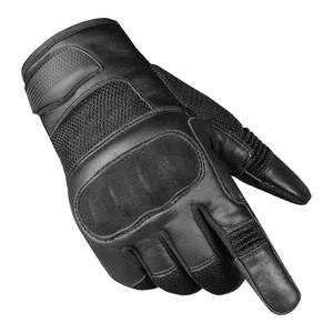 Guantes de Motociclismo Samroz, Cuero Genuino de Alta Calidad, Transpirables, Ecológicos, con Pantalla Táctil, Antideslizantes, Forro de Nailon, Cuatro Piezas - Product Image 1