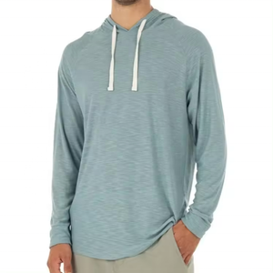 Sudaderas con Capucha Unisex de Algodón 100% Transpirables de Ajuste Regular con Protección UPF Anti-UV para Exteriores, Ideales para Pesca - Venta al por Mayor - Product Image 1