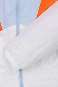 Veste coupe-vent en tricot pour femme grande taille OEM Streetwear avec doublure en nylon et broderie - Product Image 4