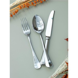 Modern Stainless steel CutlerySet Luxury Mirror Polished Silver Flatware Elegant Restaurant Hotel Dining Tableware 24pcs Cutlery - Product Image 6