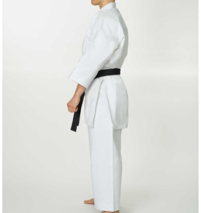 Nuevo Traje de Karate de Artes Marciales Elegante 2026, Alta Calidad, 100% Algodón, Duradero, Secado Rápido, MOQ Bajo, Traje de Entrenamiento Blanco - Product Image 4