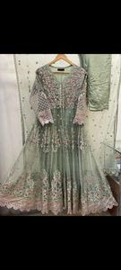 2022 indio pakistaní última gasa trabajo hecho a mano boda edición ocasión especial Salwar traje Venta caliente vestido fiestas modelo Fantasía - Product Image 4