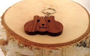 Contemporary Style Wooden <b>Key</b> Chains Modern Wooden <b>Key</b> Chains Colorful Finish Wooden <b>Key</b> Chains <b>Custom</b> Factory Item Use Wooden - Product Image 5