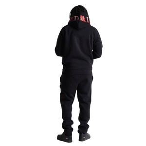 Conjunto Deportivo Informal para Hombre, con Capucha, Cierre de Cremallera, Manga Larga, Pantalones Deportivos Transpirables de Poliéster, Diseño 2 en 1, Ropa Urbana - Product Image 1