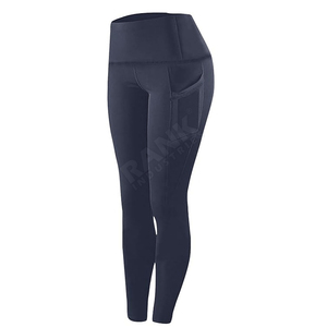 Leggings de Yoga Casuales y Transpirables para Mujer, Cintura Elástica, Logotipo Personalizado, Hechos en Pakistán, Venta al Por Mayor - Product Image 4