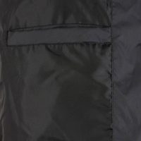 DENEZE SPORTS Blouson matelassé long à capuche pour homme, vert olive, manteau d'hiver épais matelassé, col montant, motif camouflage, logo frontal