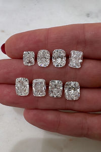 Diamant de laboratoire allongé de type Old Mine Cut, certifié IGI, couleur E, clarté VS1, diamant en vrac, fournisseur de diamants CVD HPHT en gros - Product Image 2