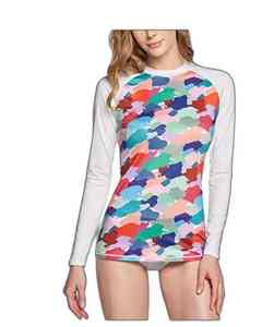 Camiseta de surf de primera calidad, personalizada con impresión OEM, tipo ropa deportiva para atletas y entusiastas de deportes acuáticos. - Product Image 5