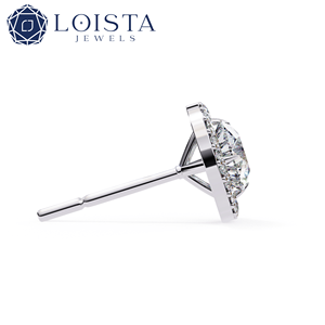 ต่างหูเพชรสร้างในห้องปฏิบัติการ Betterstar IGI Gia Certified HPHT CVD  ทอง 14k 18k เครื่องประดับเพชรสร้างในห้องปฏิบัติการ - Product Image 3