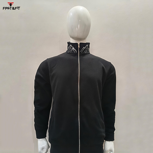 Veste polaire d'hiver pour homme, 100 % polyester, col montant, tendance, pour l'extérieur, enduite, vente en gros hiver - Product Image 5