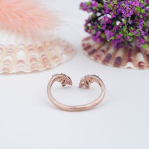 Elegantes Anillos de Diamantes con Corte Marquesa en Plata de Ley 925 Chapados en Oro Rosa para Bodas, Compromisos, Aniversarios y Fiestas - Product Image 3