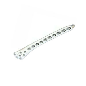 Plaque de compression manuelle premium à large plage dynamique en acier inoxydable pour os vétérinaires, quatre points, cinq millimètres, certifiée CE ISO - Product Image 3