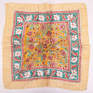 Colección de Verano Bohemia de Estilo Lujoso, Pañuelo Multicolor de Algodón Hecho a Mano, Accesorios para el Cabello Vintage Ecológicos para Mujer - Product Image 4