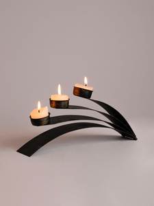 เชิงเทียนโลหะทรงสี่เหลี่ยมทันสมัย - Product Image 2