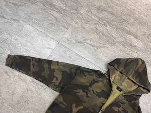 Sudadera con Capucha de Alta Calidad para Hombre, 96% Poliéster, 4% Elastano, Secado Rápido, Elástica, Estampado de Camuflaje, Corte Regular, con Cordón Ajustable, para Invierno - Product Image 3