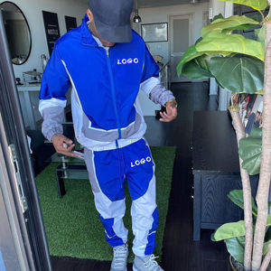 High Quality Winter Men's Breathable Outerwear Sets Oversized Custom Design <b>Tracksuits</b> Sporty Solid Pattern Digital Printed 100% - Product Image 4