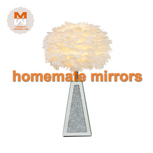 New Style <strong>Cheap</strong> Modern Design Crush Strystal Diamond Mirrored <strong>Floor</strong> <strong>Lamp</strong> - Product Image 4