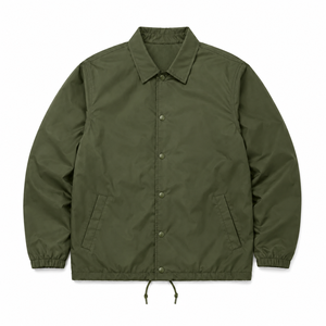 Men's <b>Coach</b> Casual Stand Collar Windproof Waterproof Regular Fit Zipper Front Thin Shell Jacket Outdoor Autumn Wear OEM ODM - Product Image 3