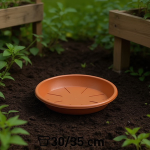 Base de pot de fleurs en plastique de 24 cm PLATO DE MACETA pour plateaux de pots - Product Image 2