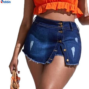 Overoles Vaqueros Vintage de Hip Hop para Mujer, a la Moda, con Botones Desgastados, 100% Algodón, Estilo Moderno - Product Image 6