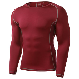 High Performance <b>Compression</b> Rash Guard <b>Shirt</b> for Men Custom Sportswear Supplier with Private Label Service - Product Image 4