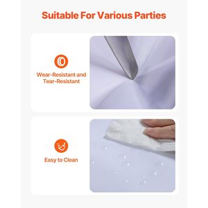 Tenda Gonfiabile per Feste da Discoteca 26.2 X 19.7 X 13.1 ft con Soffiatore da 1100W, Sacchi di Sabbia, Grande Attrezzatura per Divertimento Notturno all'Aperto con Protezione dal Vento - Product Image 5