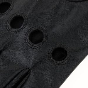 Men Retro Black Leather <b>Driving</b> <b>Gloves</b> Lined Screen Touch Short <b>Gloves</b> M | Mens Accessories |<b>Gloves</b> & Mittens - Product Image 5