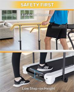 Caminadora Eléctrica Compacta para el Hogar, Equipo de Fitness, Máquina para Correr, Caminadora de Rehabilitación - Product Image 4