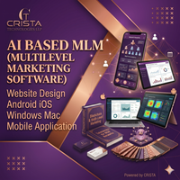 Diseño de Sitios Web con Software MLM (Multilevel Marketing) Basado en IA, Aplicación Móvil para Android, iOS y Mac, Software de Comercio Electrónico, Software de Wordpress, IA, ERP, CRM