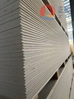 Panneau de sous-plancher en oxyde de magnésium (MGO) gris de 30 mm, ignifuge A1, dimensions personnalisées pour utilisation en sous-plancher intérieur
