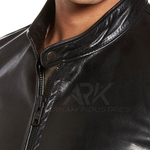 Chaqueta de Cuero de Moda para Hombre, Nueva Llegada, Alta Calidad, Mejor Diseño, Chaqueta de Cuero Personalizada para Invierno - Product Image 5