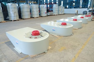 Ventilateur centrifuge blanc Jetfan 250 ° C-300 ° Extracteur de fumée OEM pour sous-sol JET PL-C-85-4 avec ventilateur à flux mixte en acier CT3 - Product Image 4