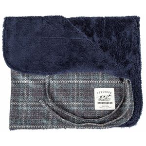 2-in-1 Reversible Windowpane Plaid Dog Jacket and Matching Pet Mat Convenient Pet Accessories - Product Image 5