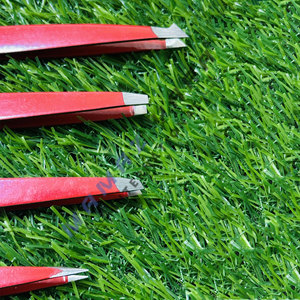 Pinzas de Cejas de Acero Inoxidable al por Mayor, Personalizadas, de Lujo, Duraderas, Ligeras, con Punta Inclinada de Metal Grueso, Marca Privada - Product Image 5