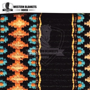 Selle de cheval occidentale sur mesure, coussin de selle lourd pour concours, équipement équestre, équitation, 100% laine de Nouvelle-Zélande - Product Image 5