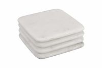 Ensemble de sous-verres décoratifs en marbre classique de luxe pour la décoration de la maison, sous-verres de table en marbre naturel, vente en gros, livraison directe d'usine