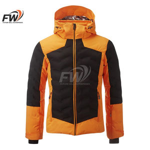 Chaqueta de Invierno para Hombre, Estilo Urbano, Impermeable, Reversible, con Cuello Alto, Brillante, MOQ Bajo, Gran Venta - Product Image 4