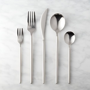 Royal Look Metal Cutlery Sets With <b>Mirror</b> Polished Long Handle for Home & Wedding <b>Tabletop</b> Decorative Silver Flatware Sets - Product Image 3