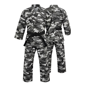 Customized Karate Gi Uniform 100% Cotton Durable Adult Sportswear Martial Arts Loose Fit Breathable Lightweight Karate Suit - Product Image 1