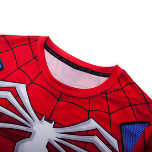 ODM Factory Direct High Quality Custom <b>Spiderman</b> Print Rashguards for Men Trending Digital Sublimated Rashguard Fortleo - Product Image 2