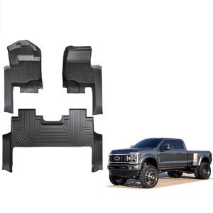 แผ่นรองพื้นรถยนต์สำหรับ Ford F250 ปี 2017-2026 พวงมาลัยซ้าย วัสดุ TPE ป้องกันทุกสภาพอากาศ - Product Image 1