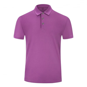 Chemise pour homme en coton blanc à manches courtes, coupe classique, décontractée, couleur unie, tricot piqué, respirante, séchage rapide, imprimé numérique - Product Image 4