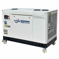 Groupe électrogène triphasé 5/8/10/15/20/25 kVA multi-combustibles (propane, biogaz, essence) refroidi par air pour alimentation de secours