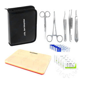 Étudiants en médecine comprend un tampon de pratique de suture Instrument médical Kit de pratique de suture en gros Biologie de l'anatomie tout-en-un - Product Image 1