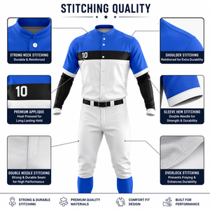Uniforme de baseball de bonne qualité, ensemble d'uniformes de baseball de qualité supérieure pour équipe et uniforme de baseball à bas prix - Product Image 5