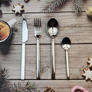 Juego de cubiertos metálicos con un brillo único y fantástico, un juego de cubiertos increíble hecho de acero inoxidable de alta calidad. - Product Image 6