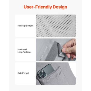 Set di 4 cuscini ortopedici regolabili a cuneo per letto, supporto per gambe, collo e spalle post-intervento chirurgico - Product Image 6