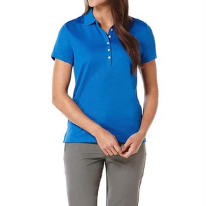 Camisetas Personalizadas de Punto para Mujer, de Alta Calidad, Deportivas, Casuales, con Serigrafía, Material de Poliéster, Tejido Worsted - Product Image 1